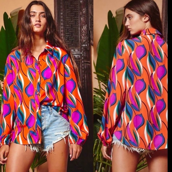 BUCKETLIST Tops - Back In Time BUCKETLIST Blouse
